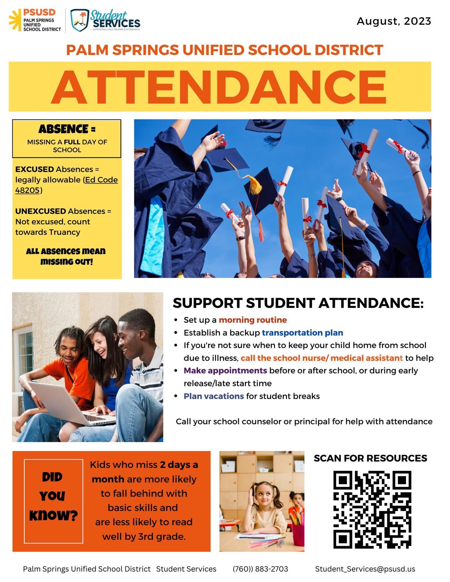  Attendance Matters Information. Please see entire article for more information
